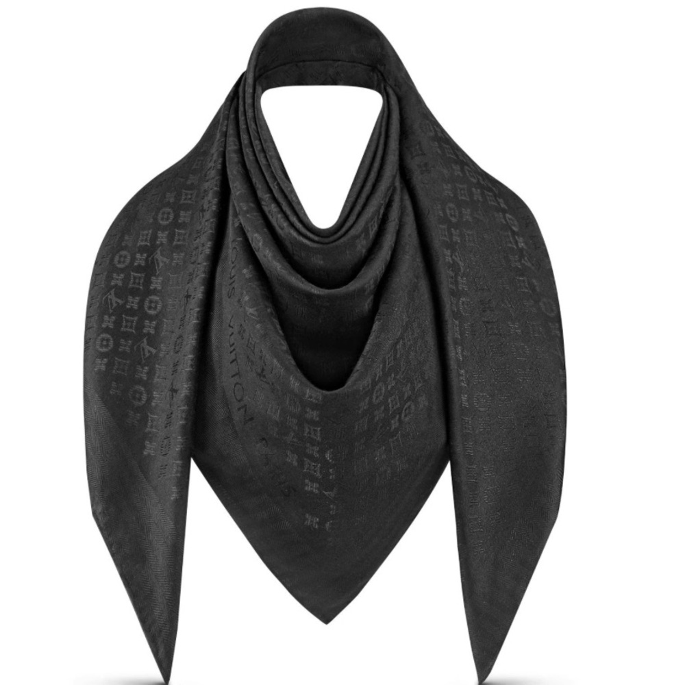 Louis Vuitton Evermore Shawl in black brand new with tags